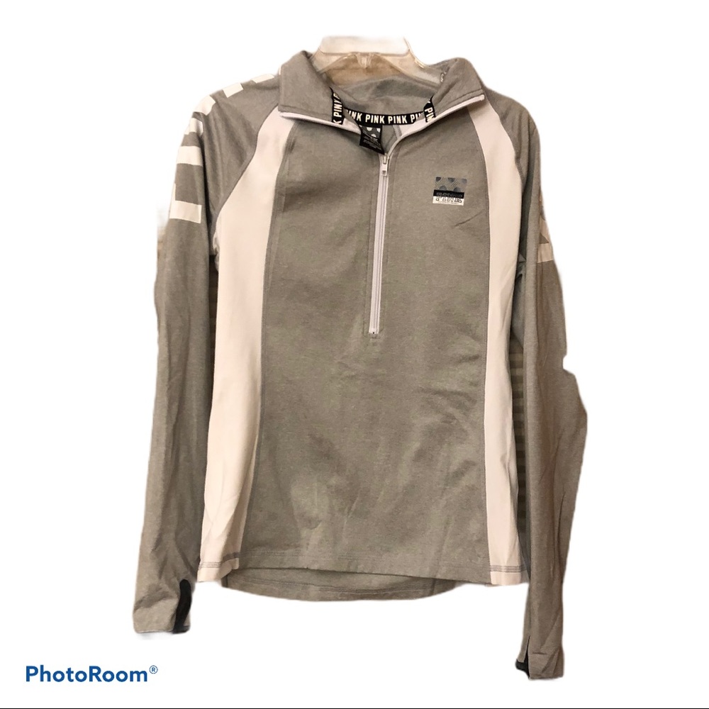 Victoria’s Secret PINK Ultimate gray quarter zip